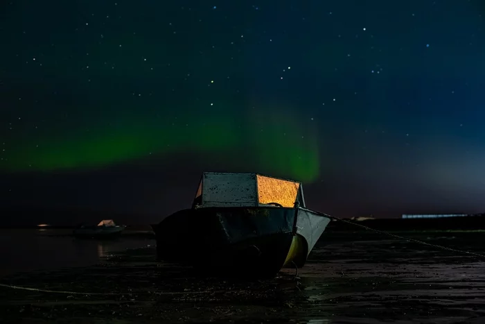 Northern night - Yamal, Polar Lights, Longpost