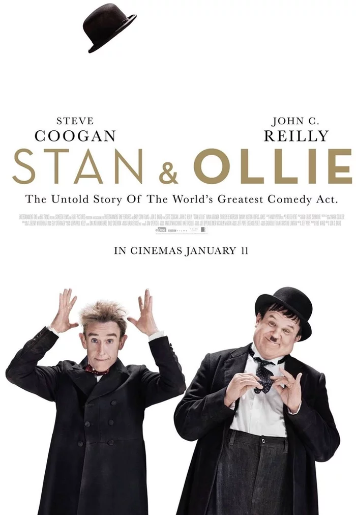 I recommend watching the movie Stan & Ollie - My, Movies, John C. Riley, I advise you to look, British Cinema, Video, Longpost