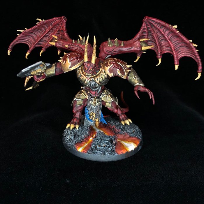 Demon Prince Wh Miniatures, Warhammer 40k, , Chaos Daemons, World Eaters, 