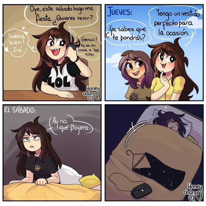 Laziness - Comics, Honeychan01, Laziness, Translated by myself