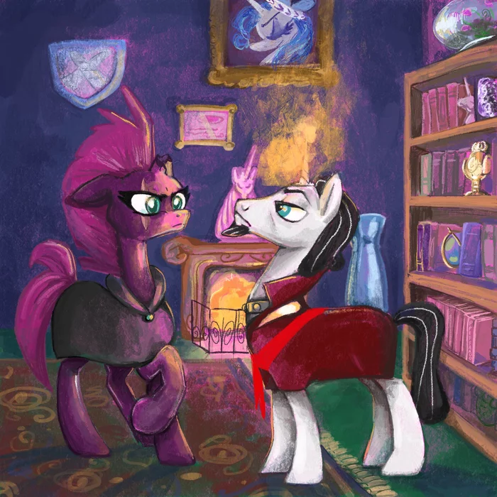 The Chancellor and the Effervescent Storm - My little pony, Tempest shadow, Chancellor Neighsay