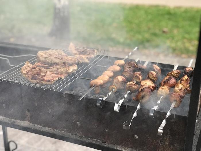 Following on from posts about delicious kebab))) - My, League of Cooking, Men's cooking, Mens food, Meat, Meat eaters, Shashlik, Longpost, Cooking