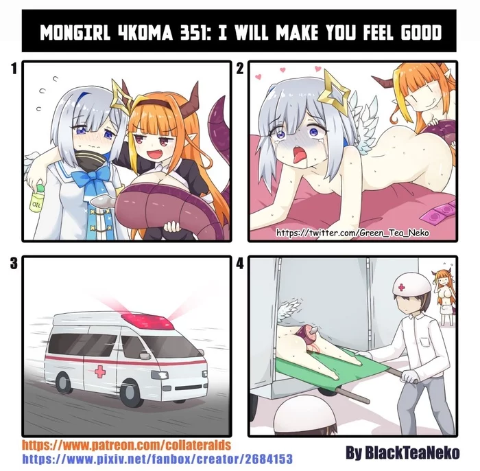 You'll like it... - NSFW, Comics, Blackteaneko