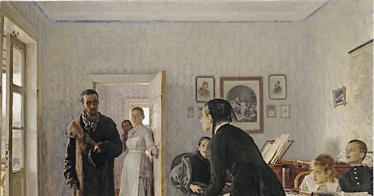 Репин не ждали. «Не ждали» и.Репин (1884—1888). Илья Репин 1884. Илья Ефимович Репин не ждали оригинал. Картина Репина приплыли.