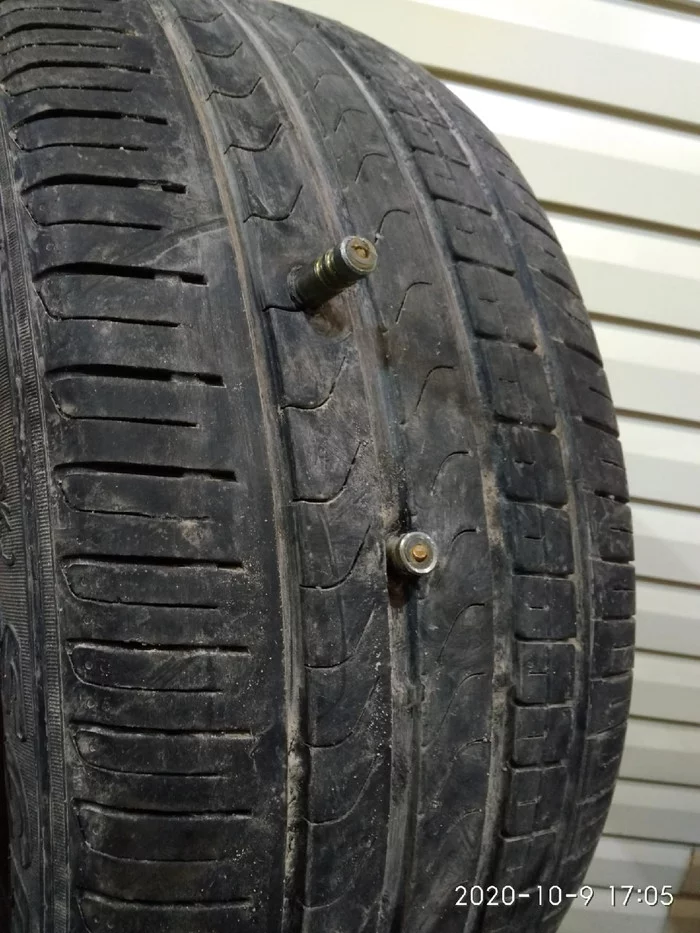 What is this? - What's this?, Tire service, Question, Longpost, Tires