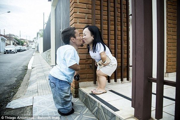 The smallest couple in the world - Growth, Dwarfs, Milota, Well done, Longpost