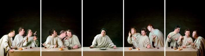 Illustrations of biblical scenes using people with Down syndrome - The photo, Down Syndrome, Outrageous, Longpost