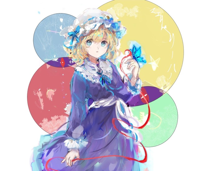 Renko & Mari , Anime Art, Touhou, Usami Renko, Maribel Hearn, Uwazumi