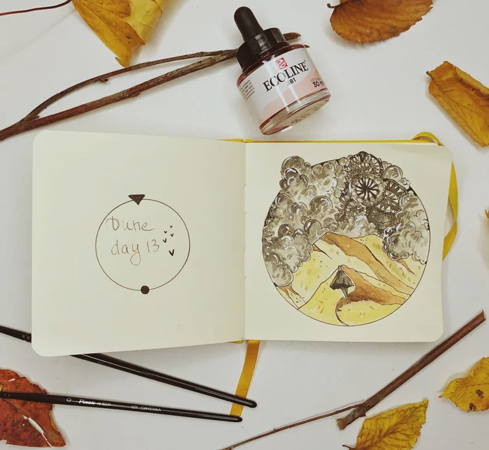 Inktober 2020, second entry in 7 days - My, Inktober, Sketch, Sketchbook, Challenge, Art, Longpost