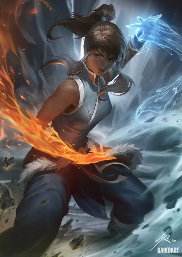 Avatar Korra - Art, Avatar, Avatar: The Legend of Korra, Corra, Raikoart, Animated series