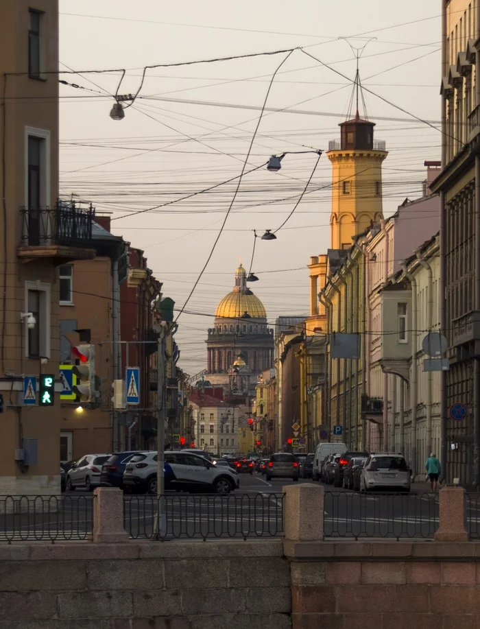 From Fontanka to St. Isaac's Cathedral - My, The photo, Saint Petersburg, Architecture, Sony a58, Saint Isaac's Cathedral