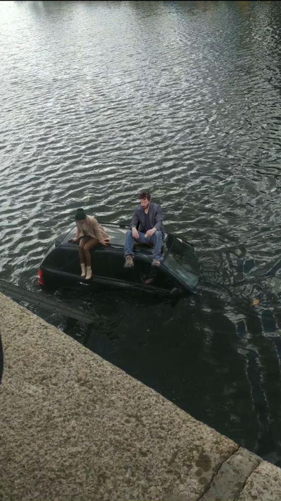 This is just the photo of the month - Kharkov, River, Mermaid, Car, Longpost, Screenshot, Fotozhaba