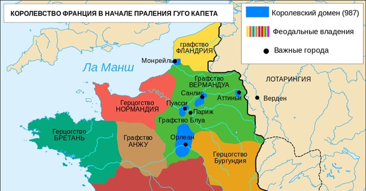 Карта нормандии франция