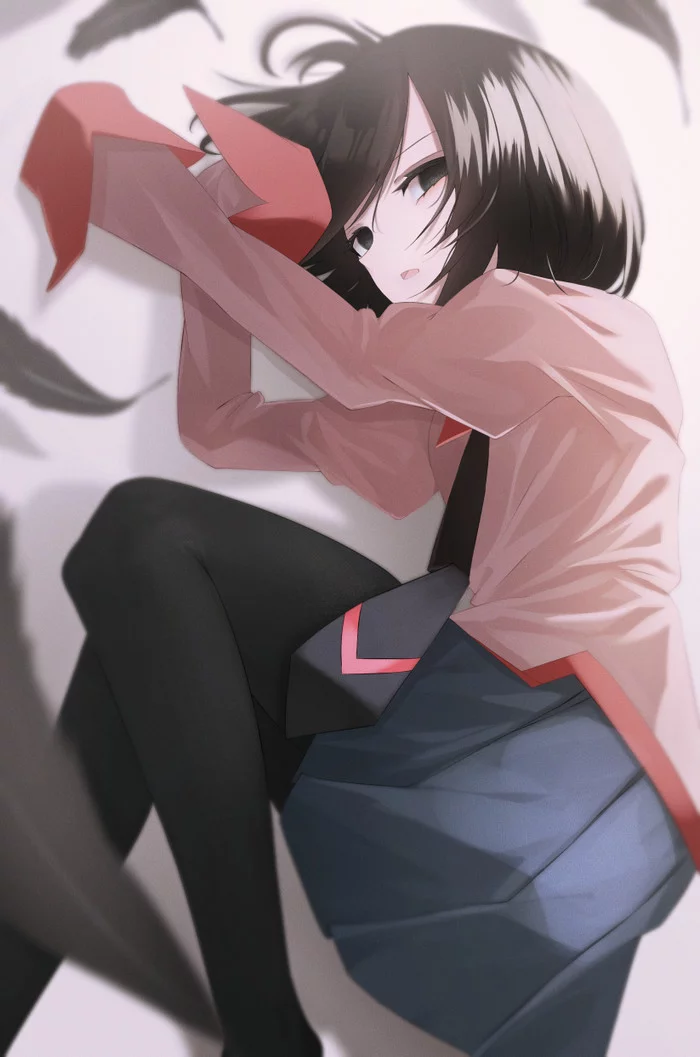 Oshino Ougi - Anime, Anime art, Monogatari series, Ougi Oshino