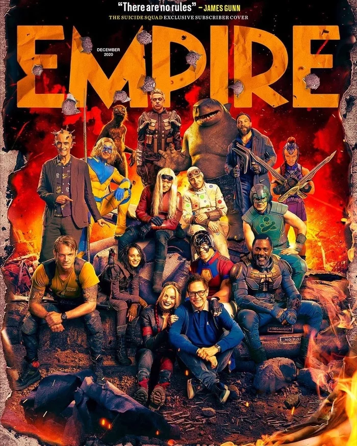 Suicide Squad by James Gunn on the cover of Emire. Who on the team will die first? - Suicide Squad, Movies, Film and TV series news, James Gunn, Dc comics