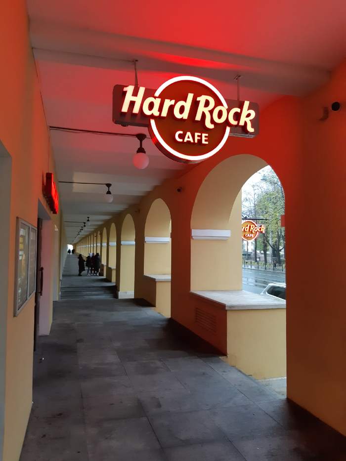 Hard Rock Cafe - Моё, Hard Rock Cafe, Фотография, Санкт-Петербург, Хард-Рок, Рок-н-Ролл, Рок, Длиннопост