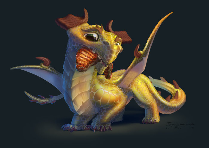 Золотой дракон