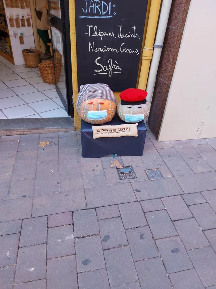 House of Seeds - My, Pumpkin, Mask, Funny, Spain, Catalonia