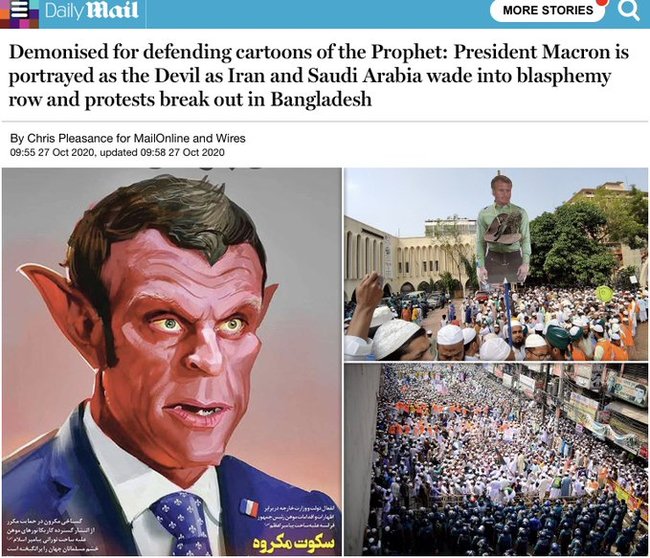 October 2020 - war for religion? - Politics, Emmanuel Macron, Islam, Longpost, Negative, France