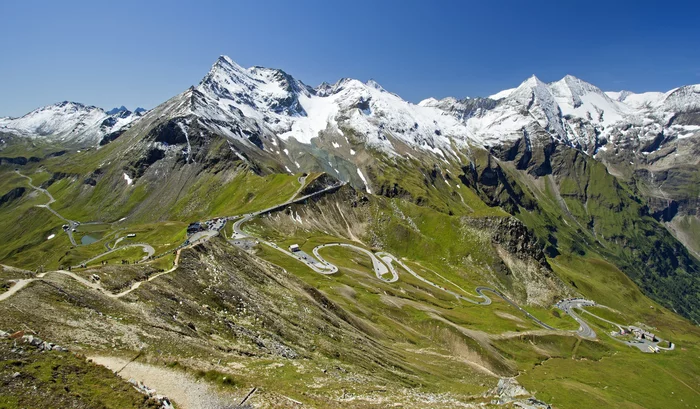 Point on the map - Grossglockner High Alpine Road - Austria, The mountains, Road