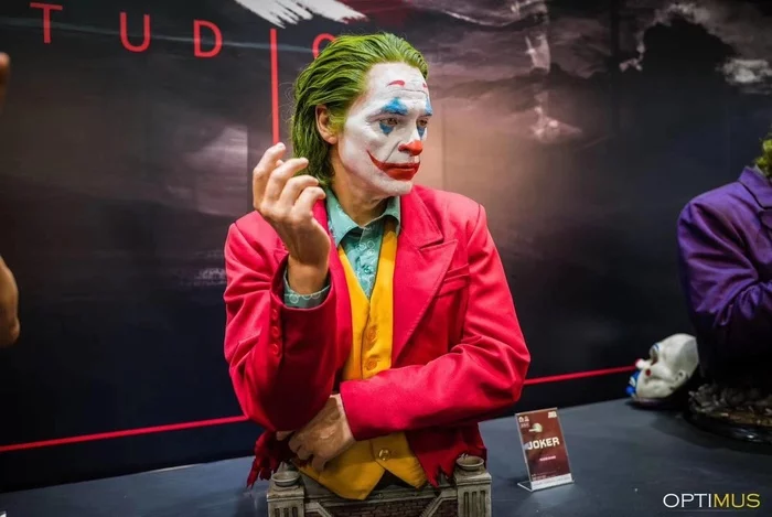 Busts and statues of Joaquin Phoenix's Joker from Queen Studios and Infinity Studio - Joaquin Phoenix, Joker, Doll, Bust, Handmade dolls, Collectible doll, Portrait doll, Movies, Longpost