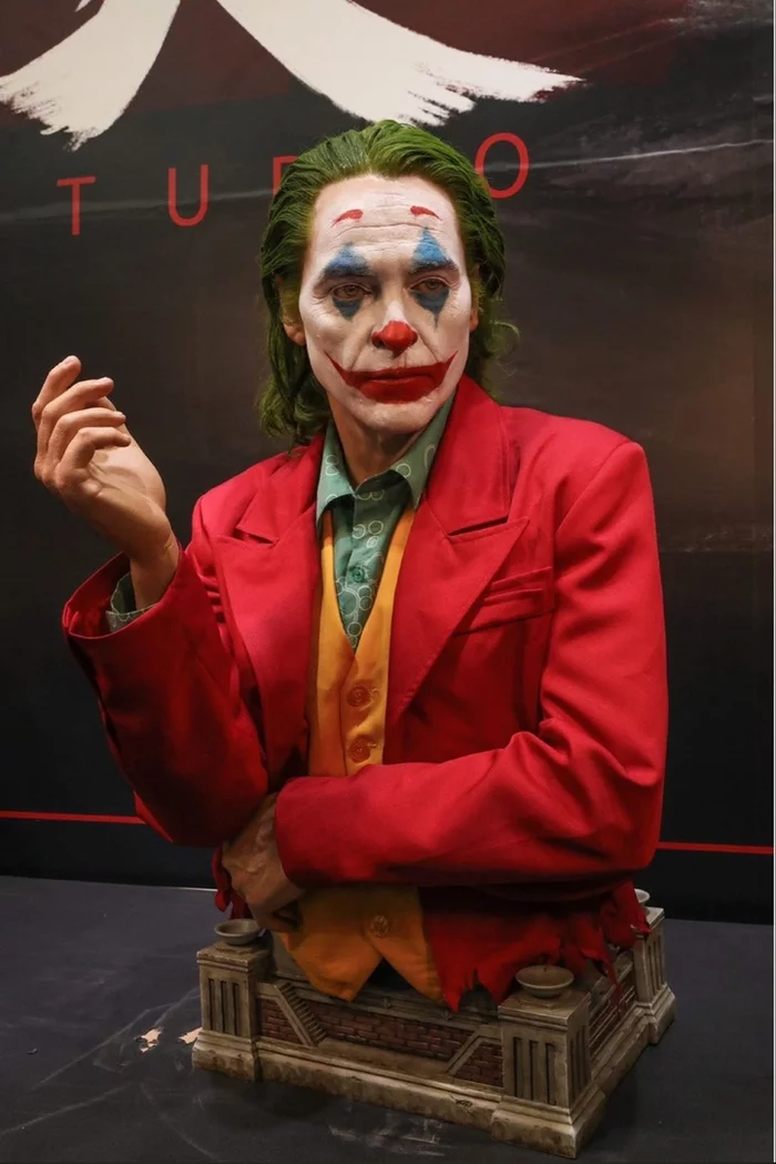 Busts and statues of Joaquin Phoenix's Joker from Queen Studios and Infinity Studio - Joaquin Phoenix, Joker, Doll, Bust, Handmade dolls, Collectible doll, Portrait doll, Movies, Longpost