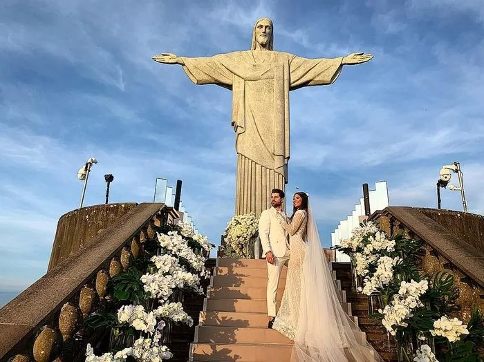 How to get married on the Christ statue in Rio - Wedding, Brazil, South America, Rio de Janeiro, Bride and groom, Unusual, Sculpture, Video, Longpost