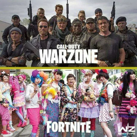 Warzone vs Fortnite Call of Duty: Warzone, Fortnite,  , 