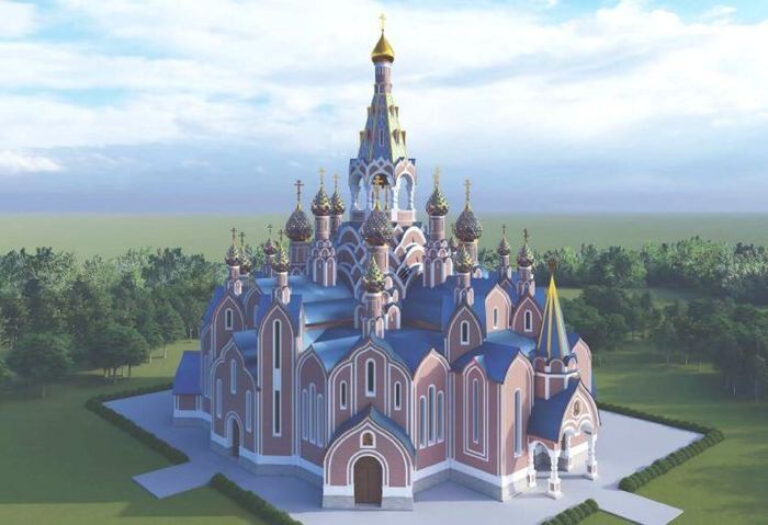 The Russian Orthodox Church showed a new project of the temple at Moscow State University for 1000 parishioners - Building, ROC, Moscow, Temple