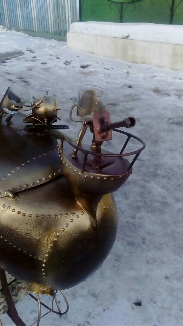 Мангал "немецкая подводная лодка".Первая работа из серии подлодок.Делал под заказ Мангал, Своими руками, Шедевр, Кузнец, Металл, Длиннопост, Рукоделие без процесса