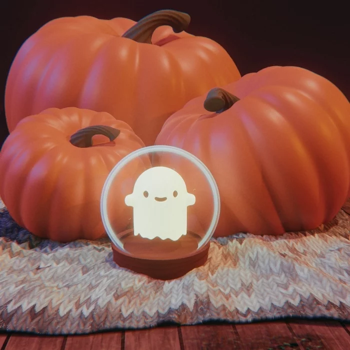 Halloween in Blender) - My, 3D, 3D modeling, Blender, Halloween, Halloween Contest, Video, Longpost