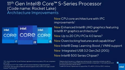 Intel has revealed the characteristics of Rocket Lake processors - Intel, Intel core, CPU, news, IT, Technologies