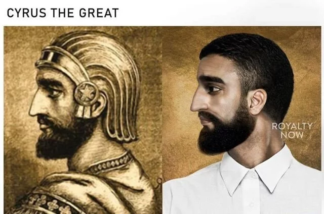 Дизайнер Бекка Саладин представила, как бы выглядели известные исторические личности в наши дни Длиннопост, Исторические личности, Фотография, Реконструкция