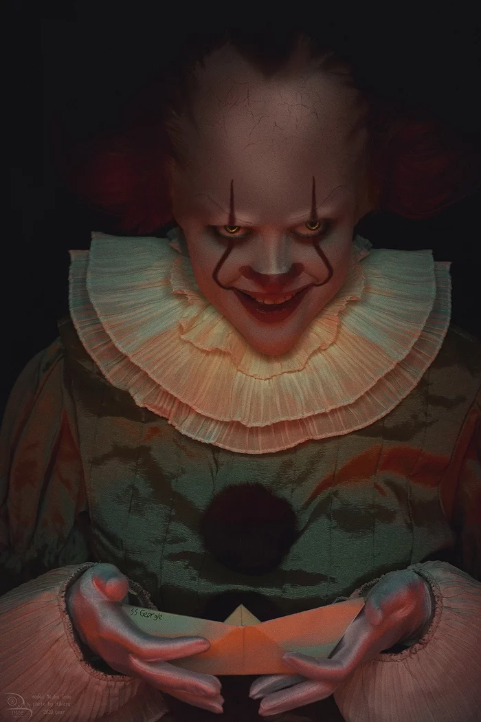 Cosplay Pennywise - Моё, Косплей, Пеннивайз, Оно, Стивен Кинг, Хэллоуин