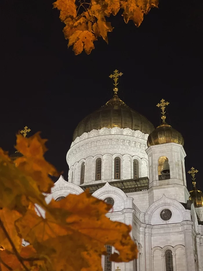 Храм Христа Спасителя, Москва - Моё, Мобильная фотография, Начинающий фотограф, Храм Христа спасителя, Москва, Блок