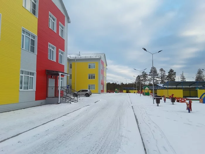 A new kindergarten building for 300 children has been opened in the Khanty-Mansiysk Autonomous Okrug - Kindergarten, Khanty-Mansiysk, Siberia, Russia, Longpost