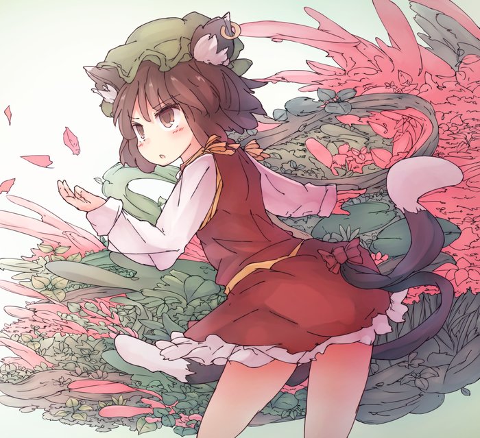 Chen , Anime Art, Touhou, Chen (Touhou), 