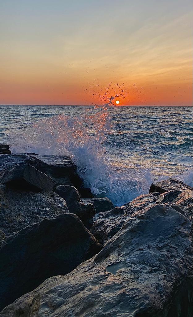 A little bit of the Black Sea for your feed - Black Sea, The photo, Sunset, Longpost