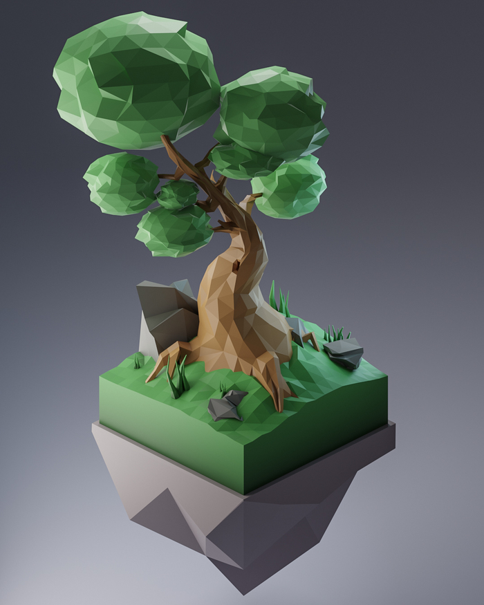  Low Poly Low poly, 3D, , , ,  , 