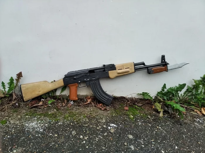 Made an AKM from wood - Craft, Akm, Layout, Longpost, Handmade