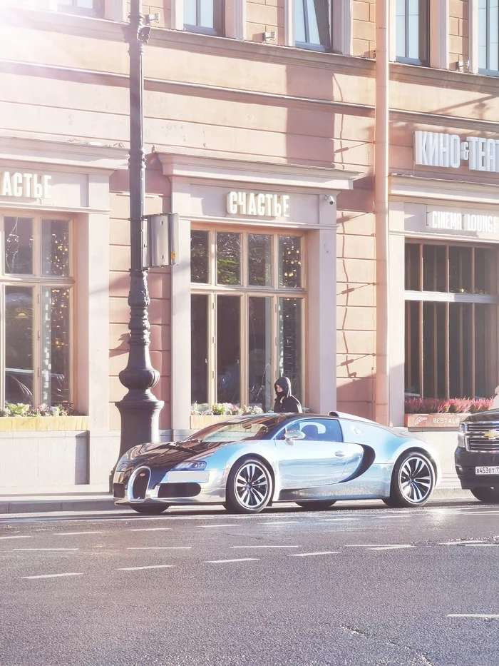 Is it happiness? - My, Bugatti, Happiness, Auto