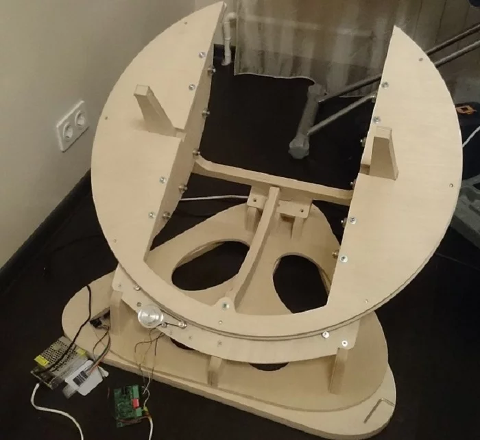 Equatorial mount for a heavy telescope - Longpost, Series Posts that are valuable to me, 3D modeling, Telescope, Crafts, Astronomy, Homemade, My