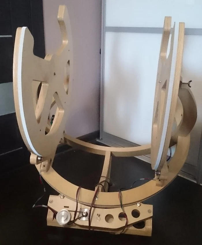 Equatorial mount for a heavy telescope - Longpost, Series Posts that are valuable to me, 3D modeling, Telescope, Crafts, Astronomy, Homemade, My