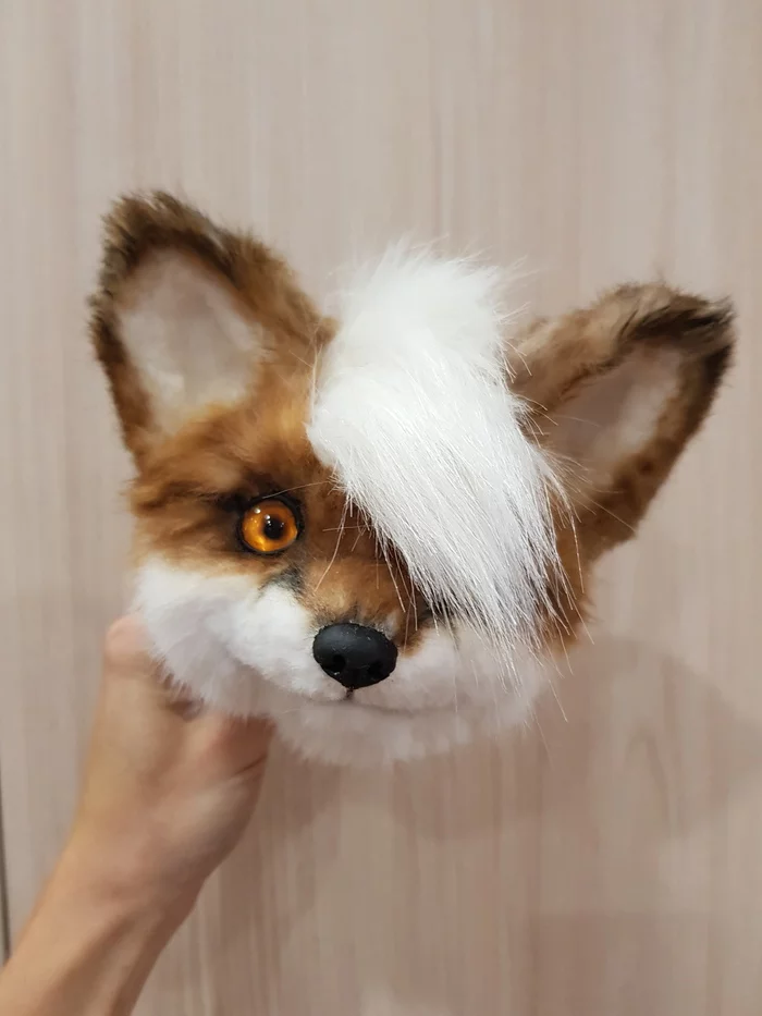 I decided to sew a fox, but something went wrong - My, Needlework, Needlework without process, Needlemen, With your own hands, Fox