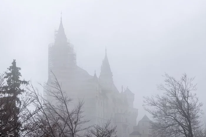 Neuschwanstein Castle in Bavaria - Lock, Neuschwanstein, Germany, Longpost