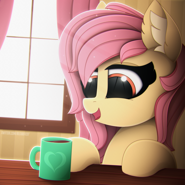 Pony and tea by AlexBefest :3 My Little Pony, Original Character, Ych, , Ponyart, Alexbefest