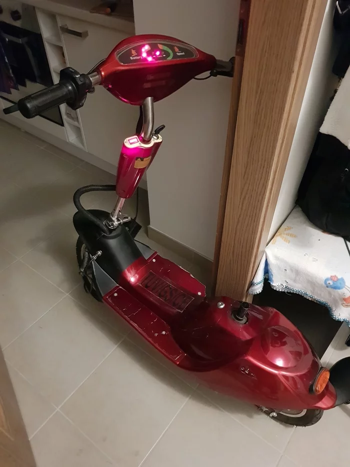 Electric scooter restoration - My, Electric scooter, Repair of equipment, Need help with repair, Longpost