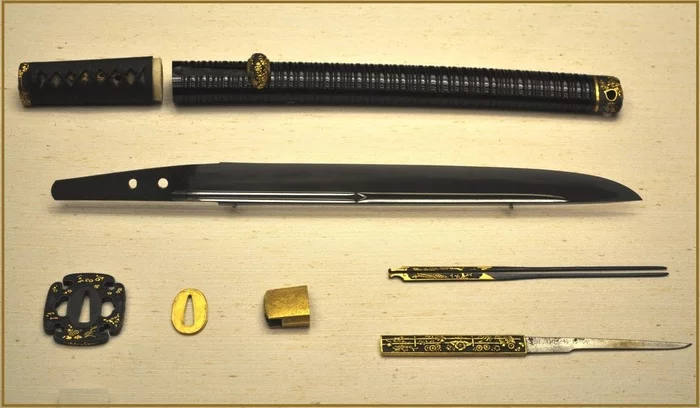 A little about the frame of the Japanese sword - Saber, Japan, Samurai, Samurai Sword, Military history, beauty, Craftsmanship, Constructor, , Story, Middle Ages, Steel arms, Knife, Longpost