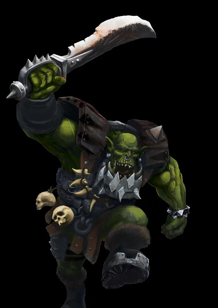 Ork'z charge - My, Orcs, Warhammer, Orks-Orks-Orks, Warhammer 40k, Warhammer fantasy battles