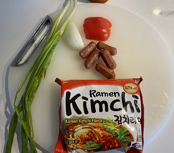 Доширакология. Samyang Kimchi Ramen на максималках - Моё, Лапша, Доширак, Обзор еды, Корейская кухня, Кимчи, Рецепт, Доширакология, Длиннопост